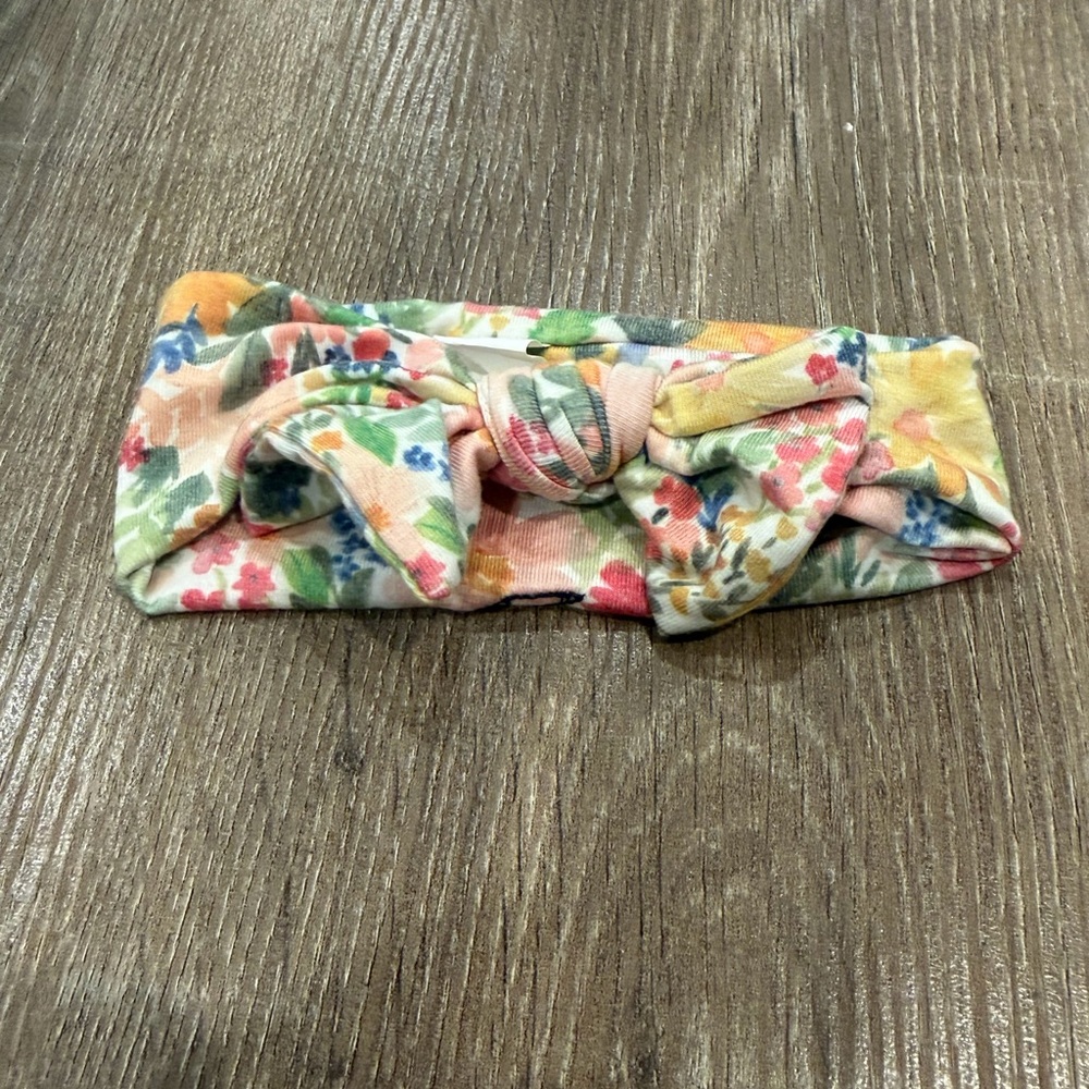 Copper Pearl Floral Headband